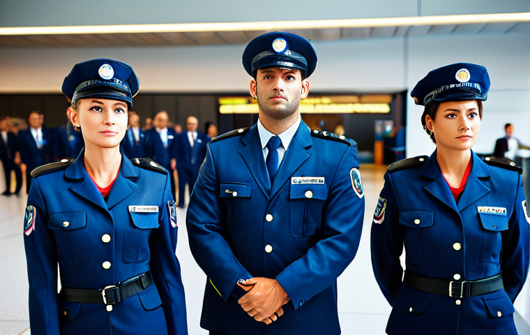 항공보안관리사 실무 시험 준비 방법 - Airport Security Training Simulation**
"A group of aviation security agents participating in a trai...
