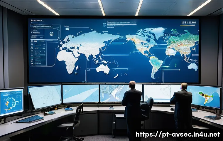 항공보안관리사 관련 법적 책임 - **Prompt 1: Global Aviation Security Governance**
    "An intricate and dynamic overhead view of a m...